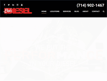 Tablet Screenshot of budsdiesel.com